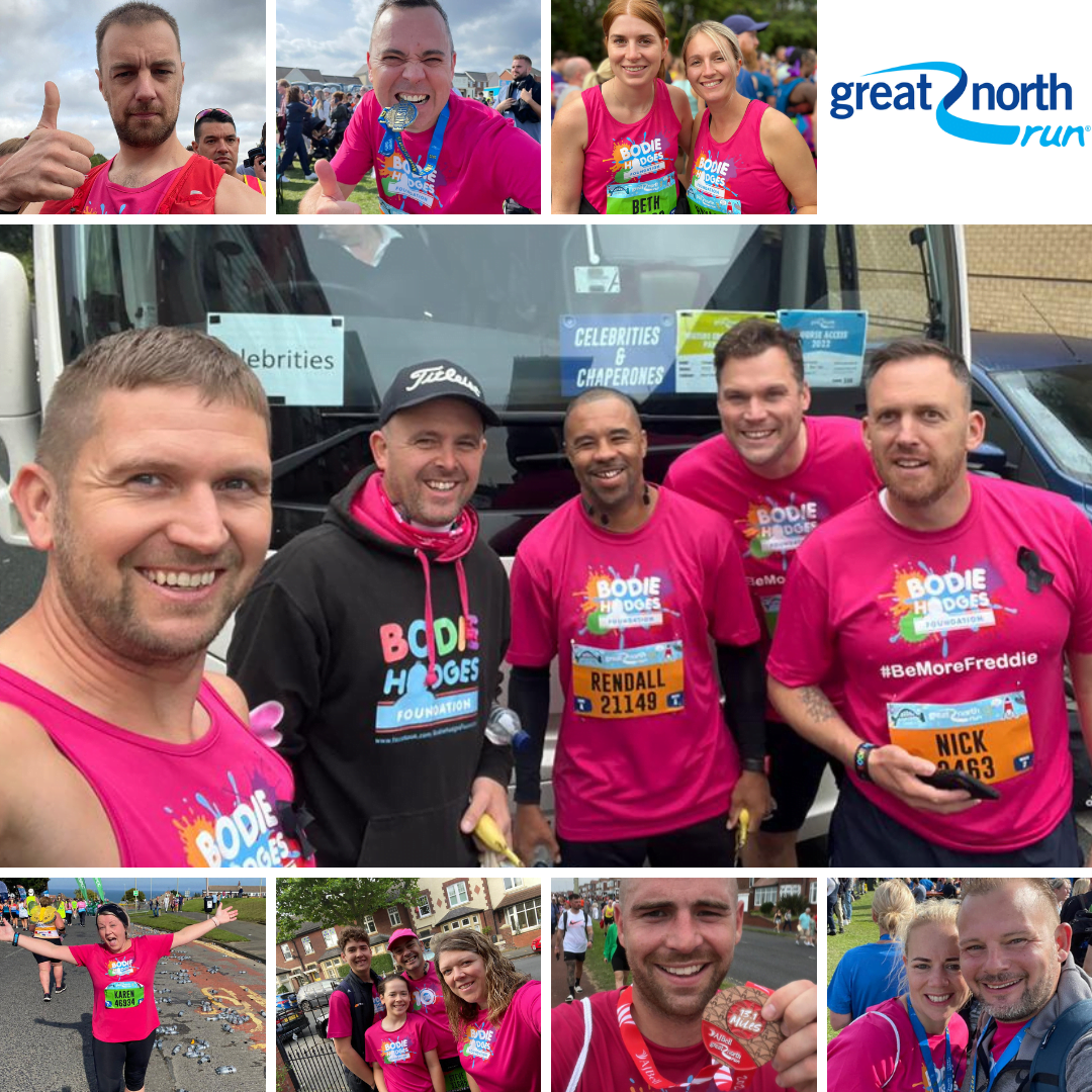 Great North Run 2024 Bodie Hodges Foundation