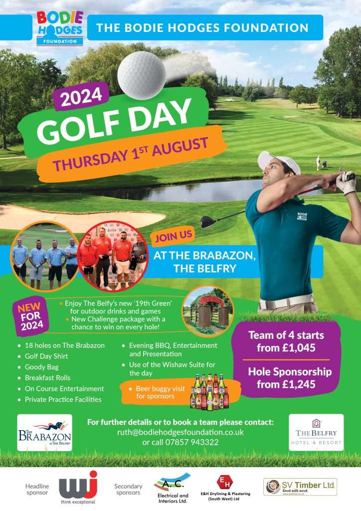 Golf Day at The Belfry 2024 Bodie Hodges Foundation